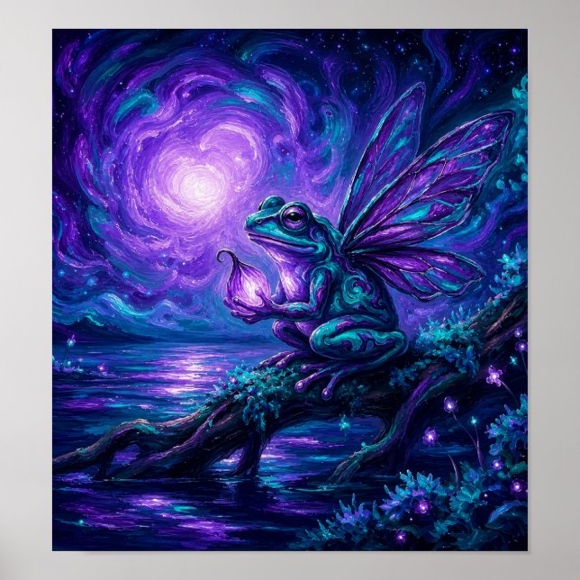 Póster EnchantedTreeFrog (Frente)