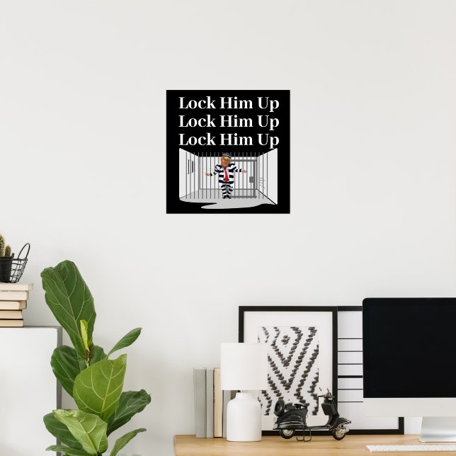 Póster Enciéndelo Poster Trump (Oficina en casa)