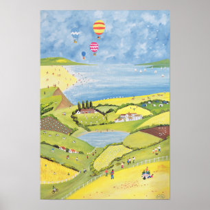 Póster Encima de ascendente y lejos