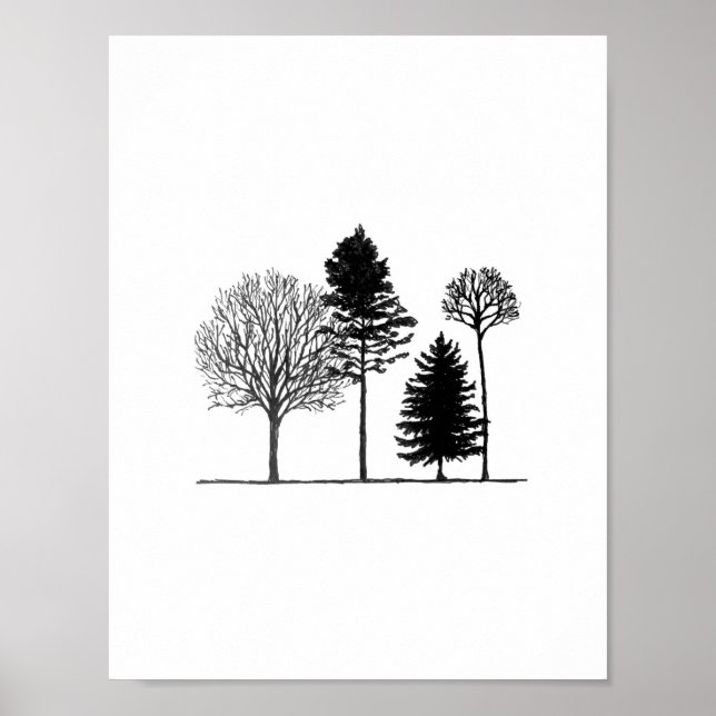 Póster Encontrado: Árboles familiares (Frente)