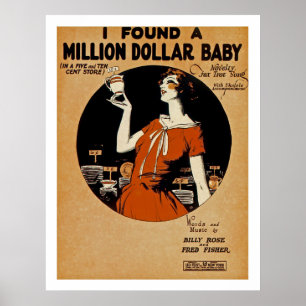 Póster Encontré Un Millón De Bebés