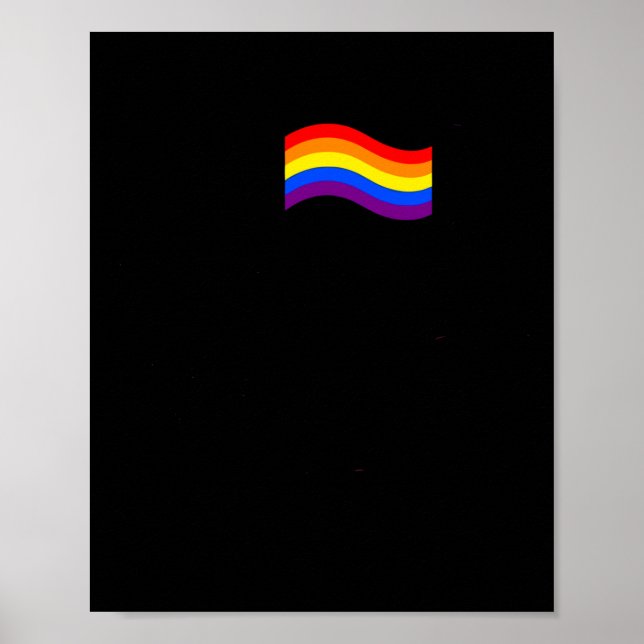 Póster Encontré Urano Arcoíris Astronauta Espacial (Frente)