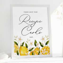 Póster Encontró Su Principal Tarjeta De Receta De Squeeze