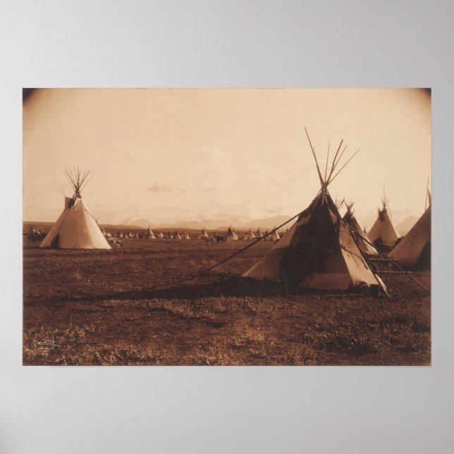 Póster Encuadramiento piegan (Frente)