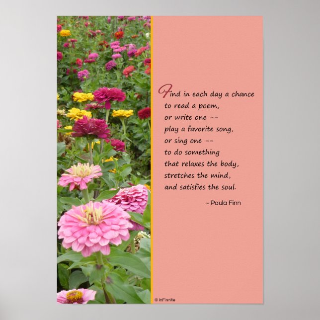 Póster Encuentra en cada día una oportunidad... (Frente)