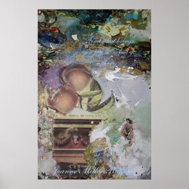 Póster Encuentra lo que te trae Poster de Alegría (Frente)