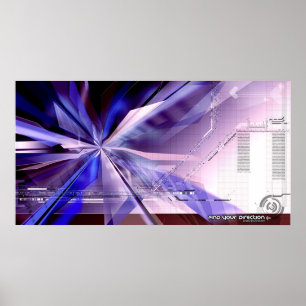 Póster Encuentre su dirección