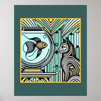 Encuentro Art Deco de Gatos y Pescados - Ojos curi