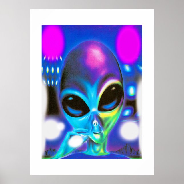 Póster Encuentro de Alien (Frente)