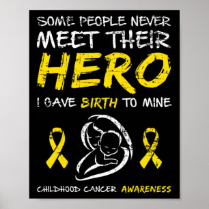 Póster Encuentro de Conciencia del Cáncer Infantil Mi Hér