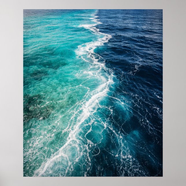 Póster Encuentro de Dos Mares Contrastantes (Frente)