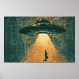 Póster Encuentro de OVNIS