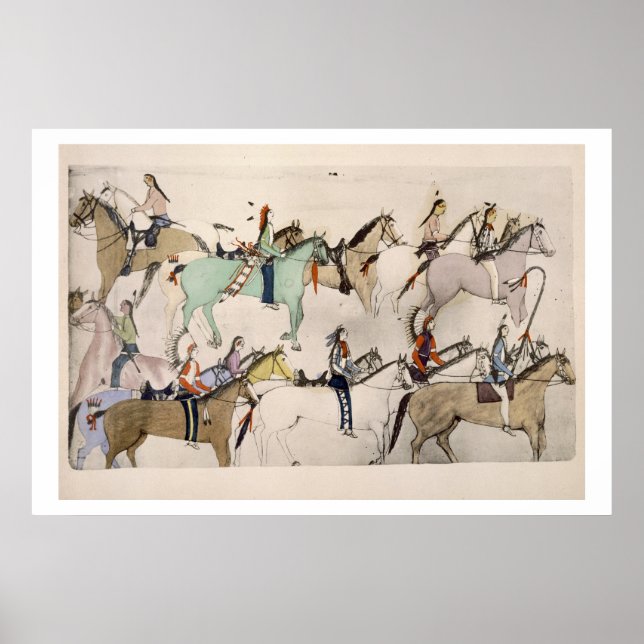 Póster End of the battle (ink on paper) (Frente)