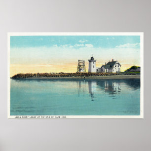 Póster End Tip of Cape Cod View of Long Point