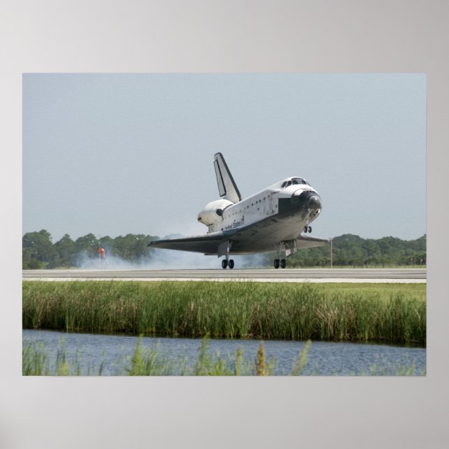 Póster Endeavor del transbordador espacial (Frente)