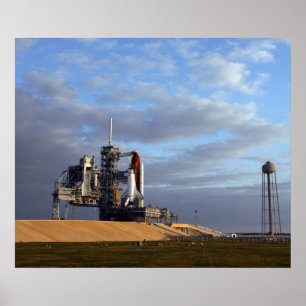 Póster Endeavor del transbordador espacial