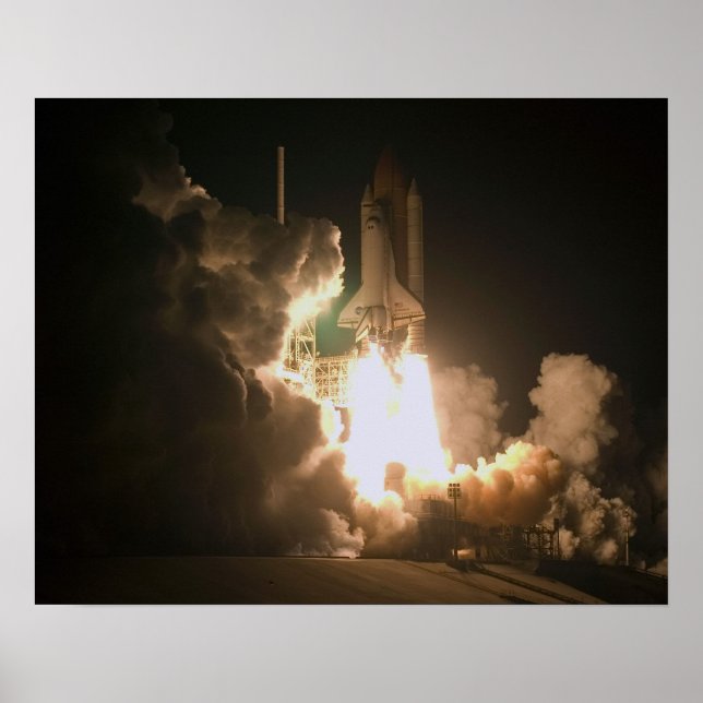 Póster Endeavor del transbordador espacial (Frente)