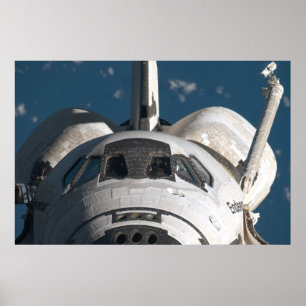 Póster Endeavor del transbordador espacial