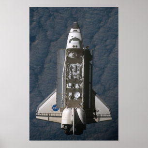 Póster Endeavor del transbordador espacial