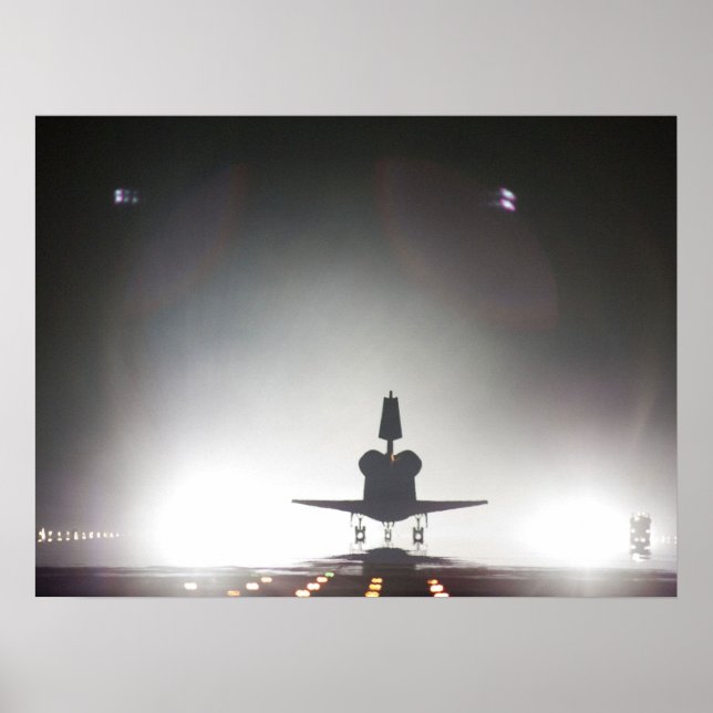 Póster Endeavor del transbordador espacial (Frente)