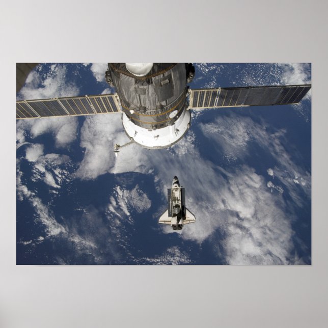Póster Endeavor del transbordador espacial 25 (Frente)