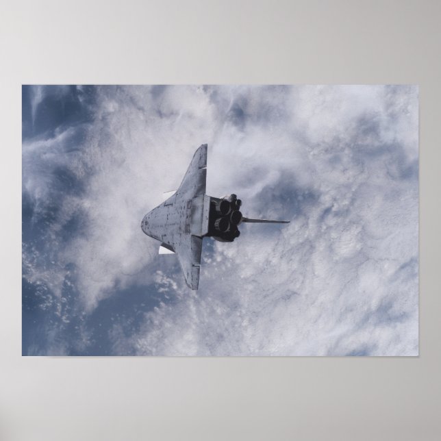 Póster Endeavor del transbordador espacial 3 (Frente)