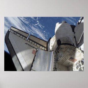 Póster Endeavor del transbordador espacial 9