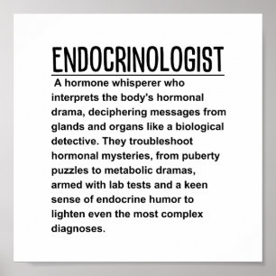 Póster Endocrinólogo
