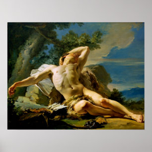Póster Endymion durmiente