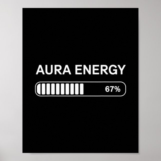 Póster Energía Aura En 67  (Frente)