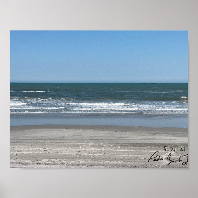 Póster Energía de agua terrestre (Frente)