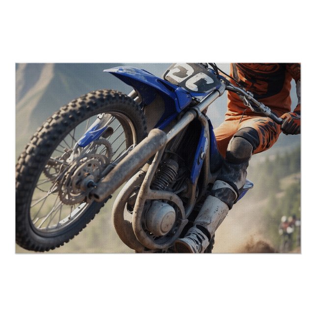 Póster ¡¡Energía de Motocross!! (Anverso)