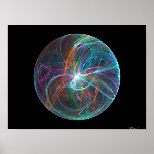 Póster Energía del arcoiris (Frente)