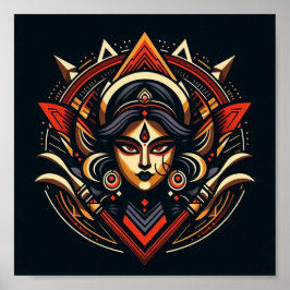 Póster Energía Divina - Resumen Durga