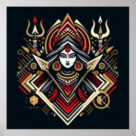 Póster Energía Divina - Resumen Durga | Fraoula