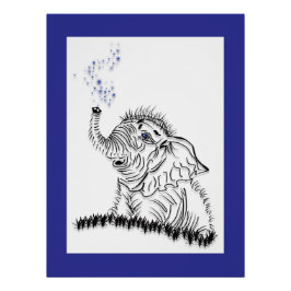 Póster Energía elefante