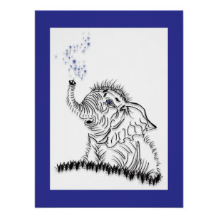 Póster Energía elefante