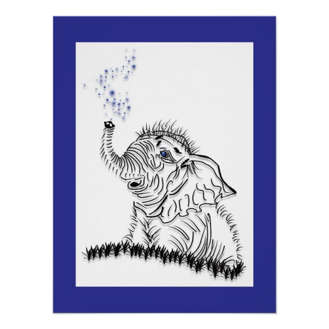 Póster Energía elefante (Anverso)