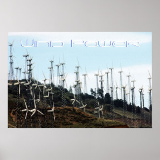 Póster Energía eólica