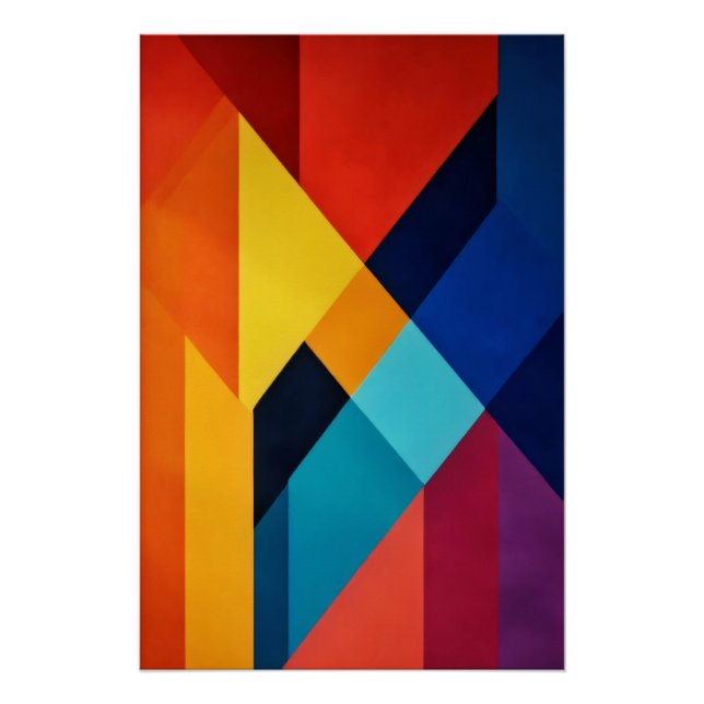 Póster Energía Geométrica (Anverso)