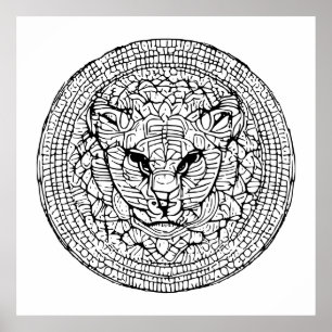 Póster Energía para gatos silvestres