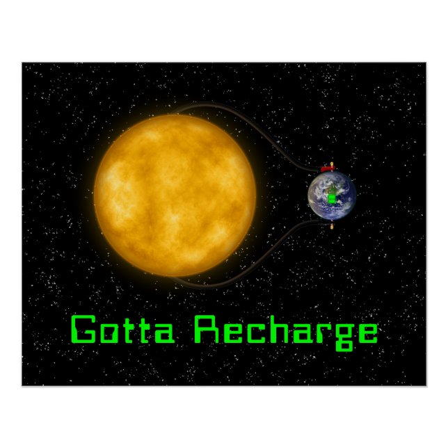 Póster Energía Solar -  (Anverso)