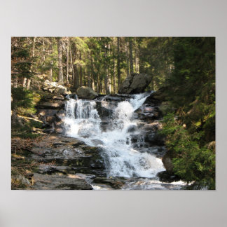 Póster Energiebild Wasserfall