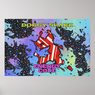 Póster Energy Code - DOGGY SPARK - Poster