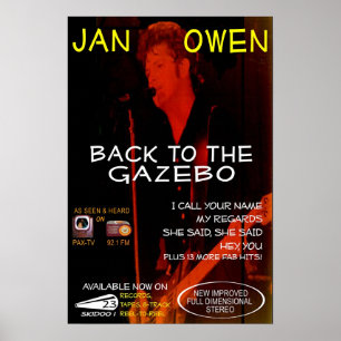 Póster Enero Owen - según lo visto en la TV