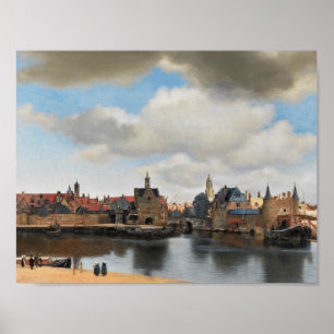 Póster Enero Vermeer - opinión sobre Delft