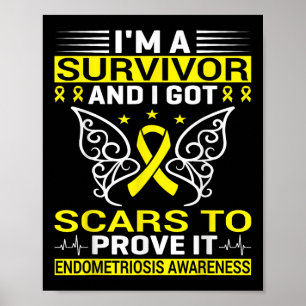 Póster Enfermedad crónica Endo Guerrero Endometriosis Awa