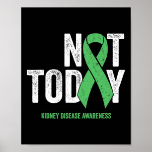 Póster Enfermedad renal de hoy - Cinta de Sensibilización