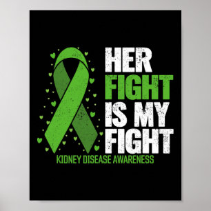 Póster Enfermedad renal Su lucha contra mi enfermedad ren
