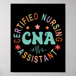 Póster Enfermera Certificada Apreciación Istant Cna Appar
